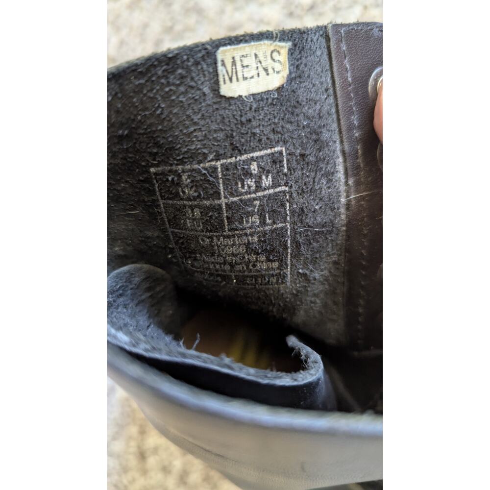Dr. Martens 8761 BxB Steel Toe Boots 10966 Black Leather – UK 5 US M 6 L 7 - Picture 6 of 6